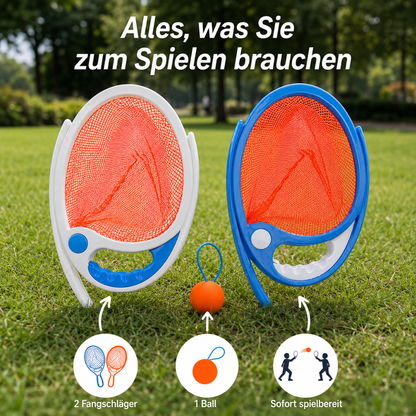 Wurf- und Fangspiel Schläger Set
