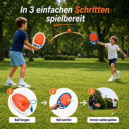 Wurf- und Fangspiel Schläger Set