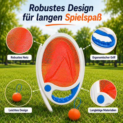 Wurf- und Fangspiel Schläger Set